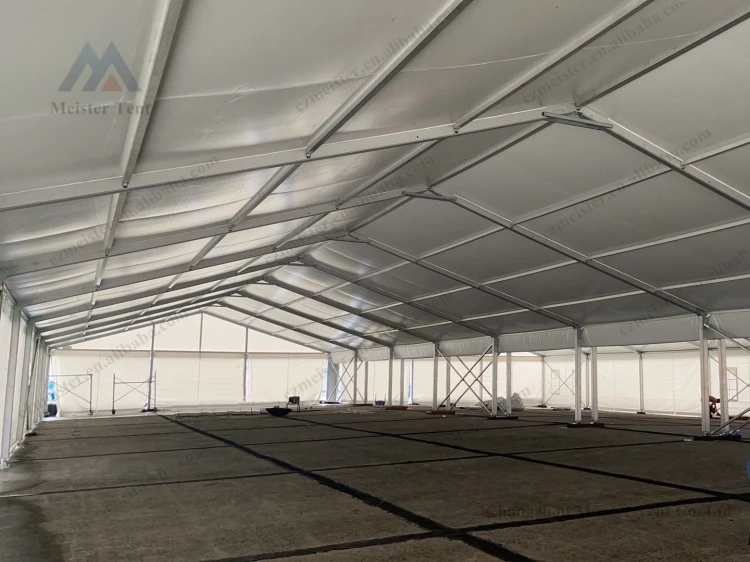 Pvc Frame Structures 25x60m Large Frame Structure Pvc Cover Industrial Construction ...