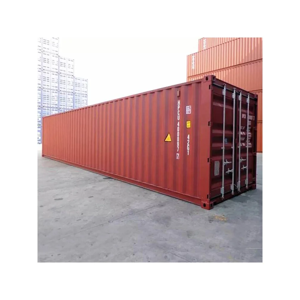 40ft High Cube Shipping Container Prefab Used Dry Cargo New 20ft Shipping Container In Stock