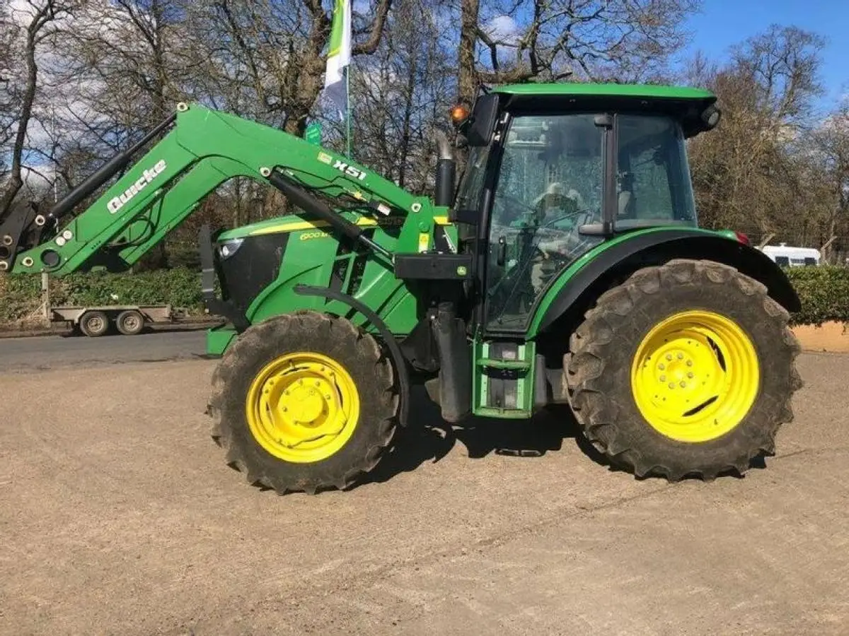 Used Farm Tractor John 95hp Deere With Cabin Good Quality/condition