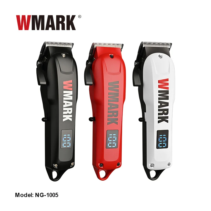 WMARK NG-1005 プロフェッショナルヘアクリッパー 7500RPM LED