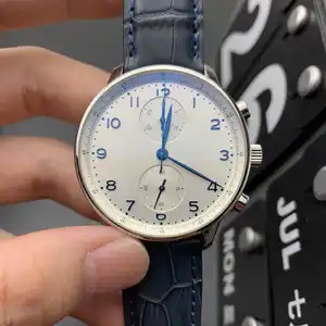 New Factory-made Portuguese-style Stylish Multi-functional Chronograph Watch 42mm89361 Movement Automatic Mechanical Men's Watch