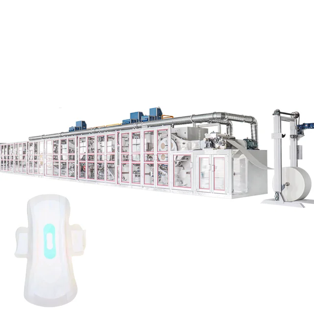 Quanzhou SQ Machine Sanitary Pad Manufacturing Equipment | Advanced PLC Control