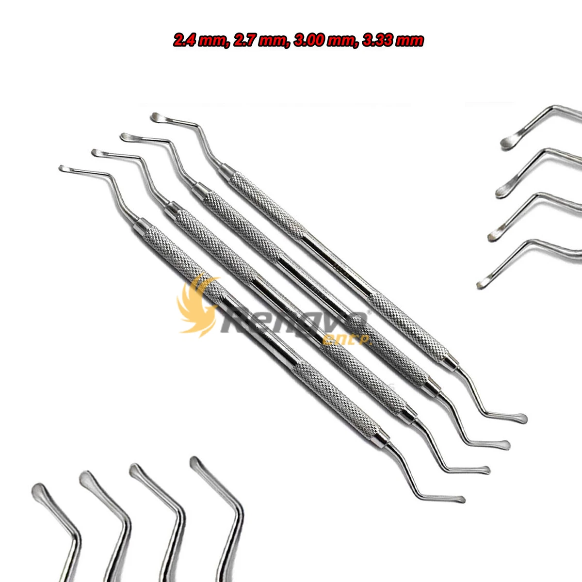 thumbnail image 2 of Medspo Sinus Lift Osteotome & Bone Grafting Kit – Stainless Steel Dental Implant Surgery Instruments 2 of 2