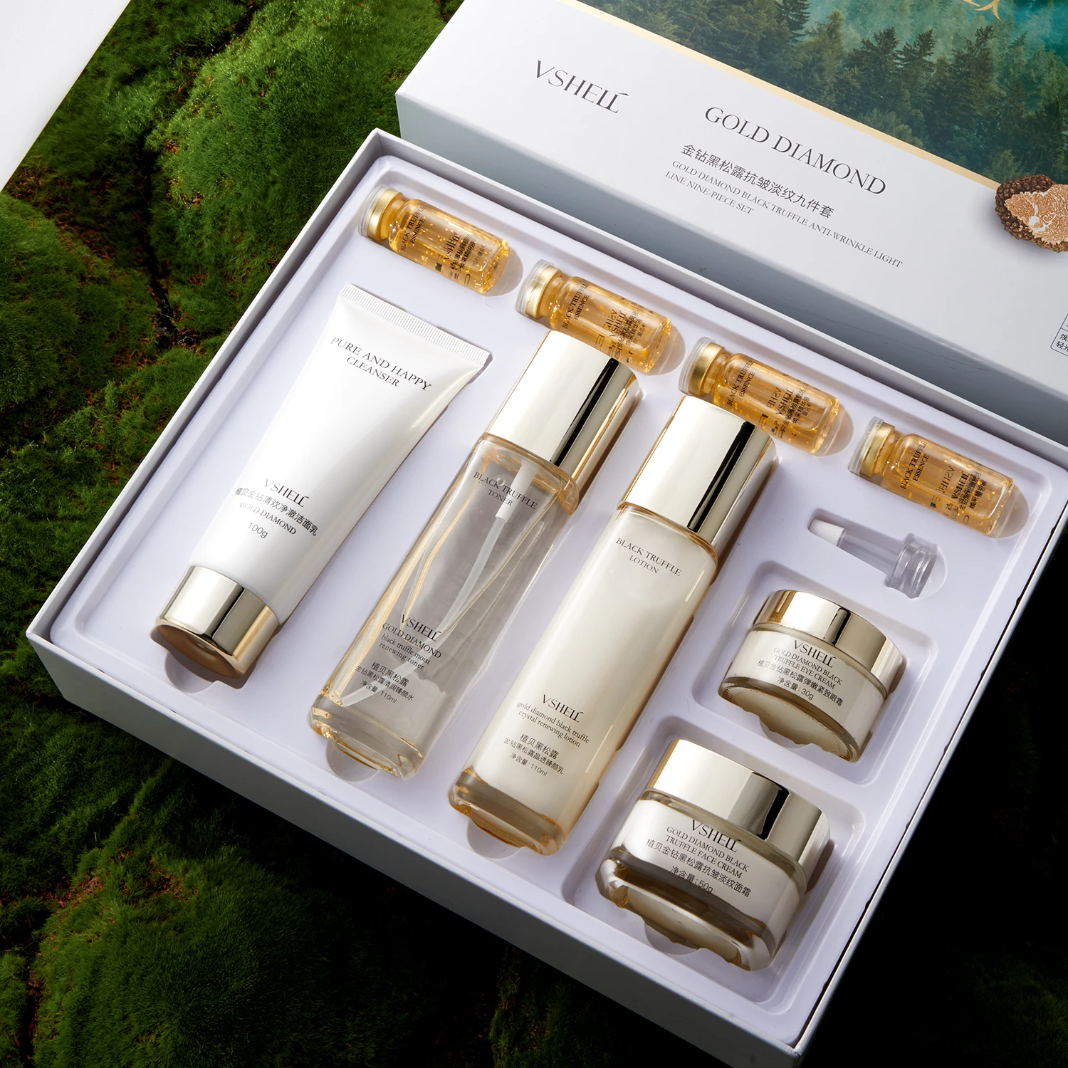 Black Truffle Firm Skin Care Kit - Revitalize Your Routine