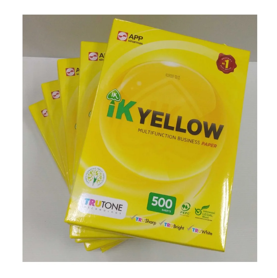 Ik Yellow A4 Paper A4 Copy Paper 80gsm 70gsm Copier Paper - Buy Papers ...