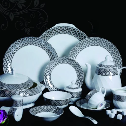Ethnic Dinnerware Bohemian Tableware Mediterranean Dishes Coastal Dinner Set Nautical Plates Beach-themed Dinnerware