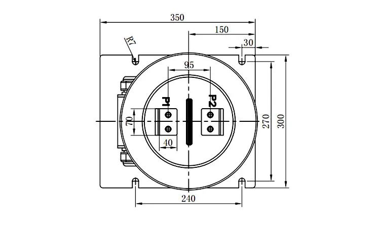 High Voltage Outdoor Current Transformer Lzzw-24 24kv For Current 