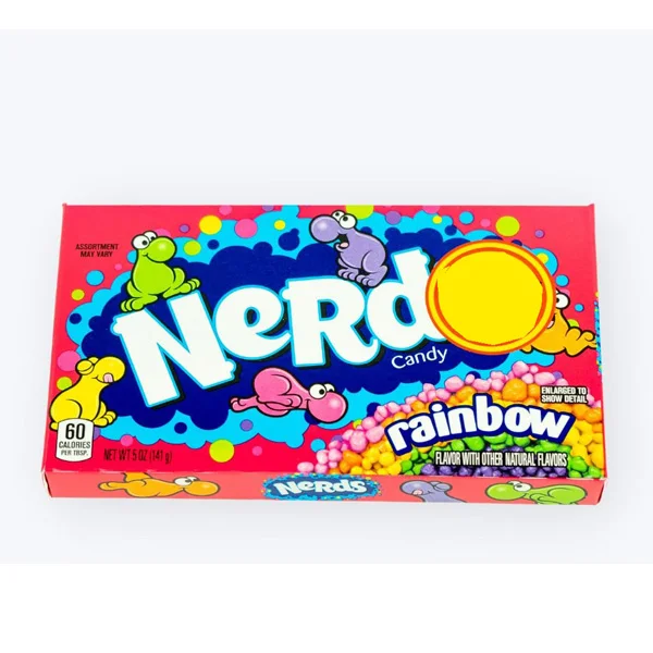 Nerds Gummy Clusters Candy Rainbow Resealable 8 Ounce Bag Buy Nerds Rope Rainbow Soft Chewy 