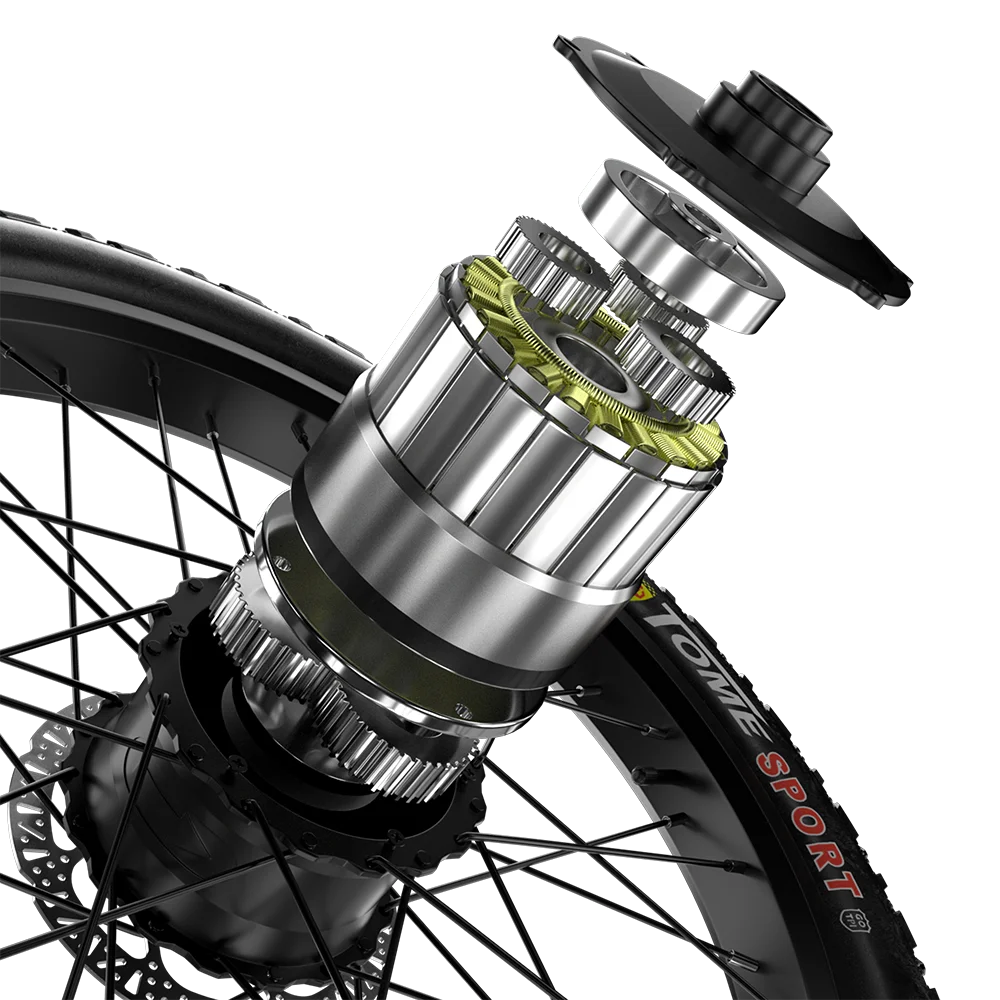 Shengmilo S700 1000W*2 Dual Motor Electric Bike 17.5Ah Battery