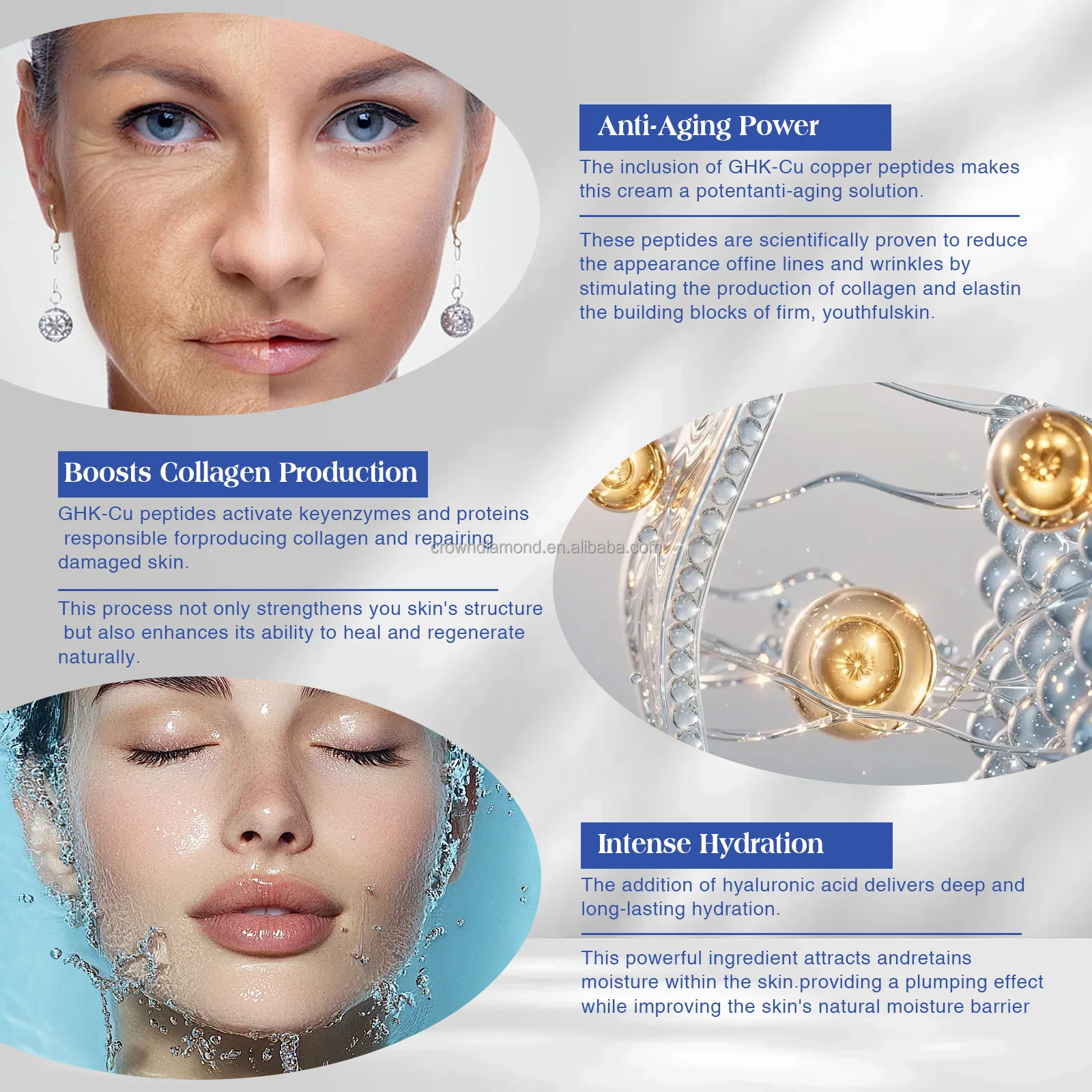 ghk cu collagen production Amazon.com: QUBIT GHK-Cu Copper Peptide Face Cream – 4% Peptides  Moisturizer for Fine Lines, Wrinkles, Firming, Deep Hydration & Collagen –  2400mg GHK-Cu – for All Skin Types, 30g : Beauty &