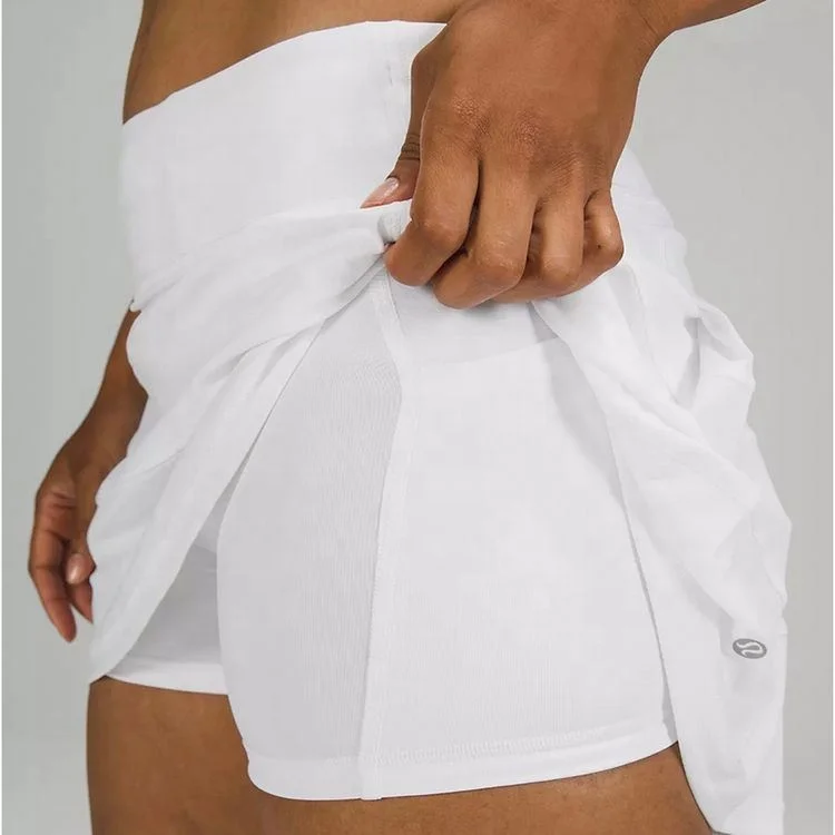 Women Tennis Skirts Inner Shorts High Elastic Sports Golf Skorts With ...