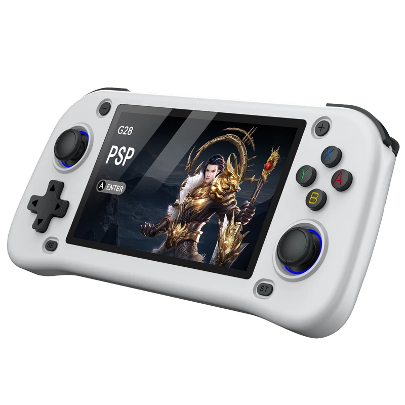 G28 クラシックゲーム機 3D携帯型 4.3インチIPS 4GB RAM アーケード