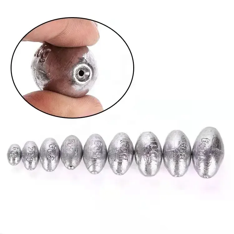 Aerodynamic Shape Oem Ocean Beach Fishing Grey Seasonal Swivel Lead ...