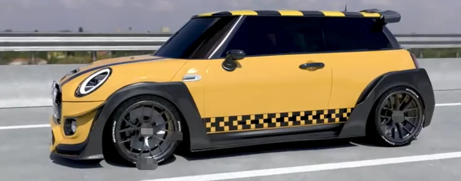 Carbon Fiber F56 Widebody Fender Flare for BMW MINI JCW 3door| Alibaba.com