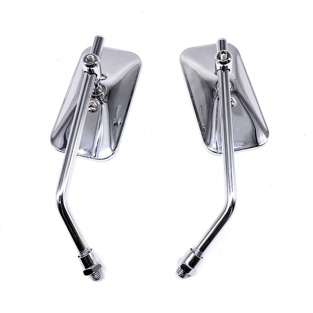 New OEM Cafe Racer Motorcycle Rearview Side Mirror ABS Alloy Steel Universal Fit Parts