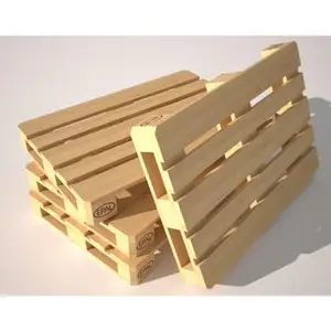 Wooden Pallets Industrial Grade Hardwood Shipping Pallet Durable Reusable Stackable Easy to Handle Commercial Floor Pallet