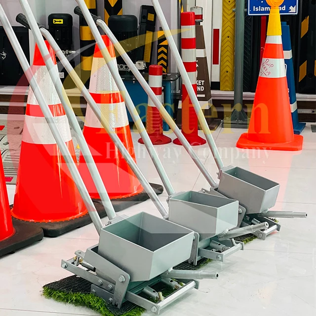 Screed System Thermoplastic Road Line Marking Shoe Marking Machine Hopper Yellow White Lane Pavement