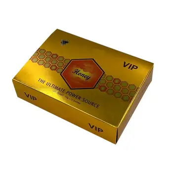 10g 20g Honey Mylar Bags Display Paper Box With Sachets For Food Vip ...