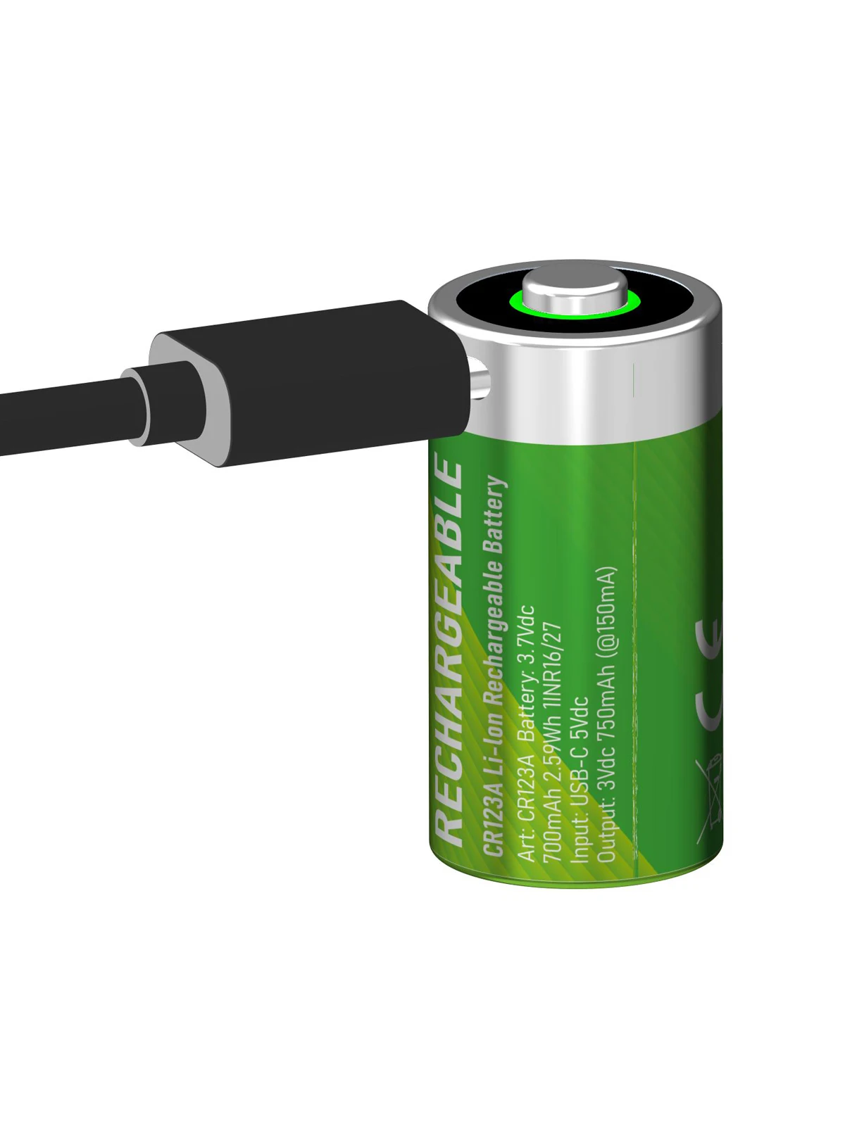 Batteria CR123A RS PRO, Lio Diossido Di Manganese, 3V, 1.7Ah, Terminale Standard | RS - Foto 7