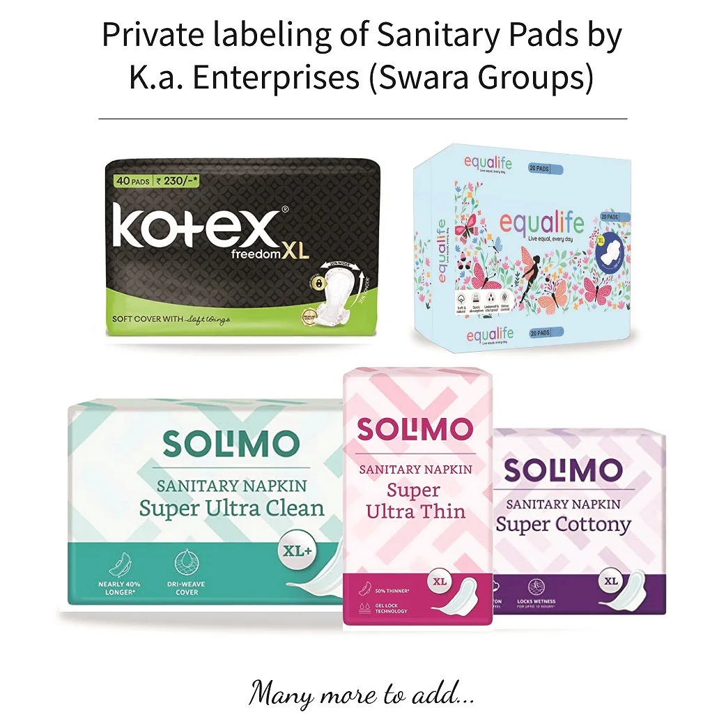 Export Quality Manufacturer Of Womens Sanitary Pads With High Absorbent