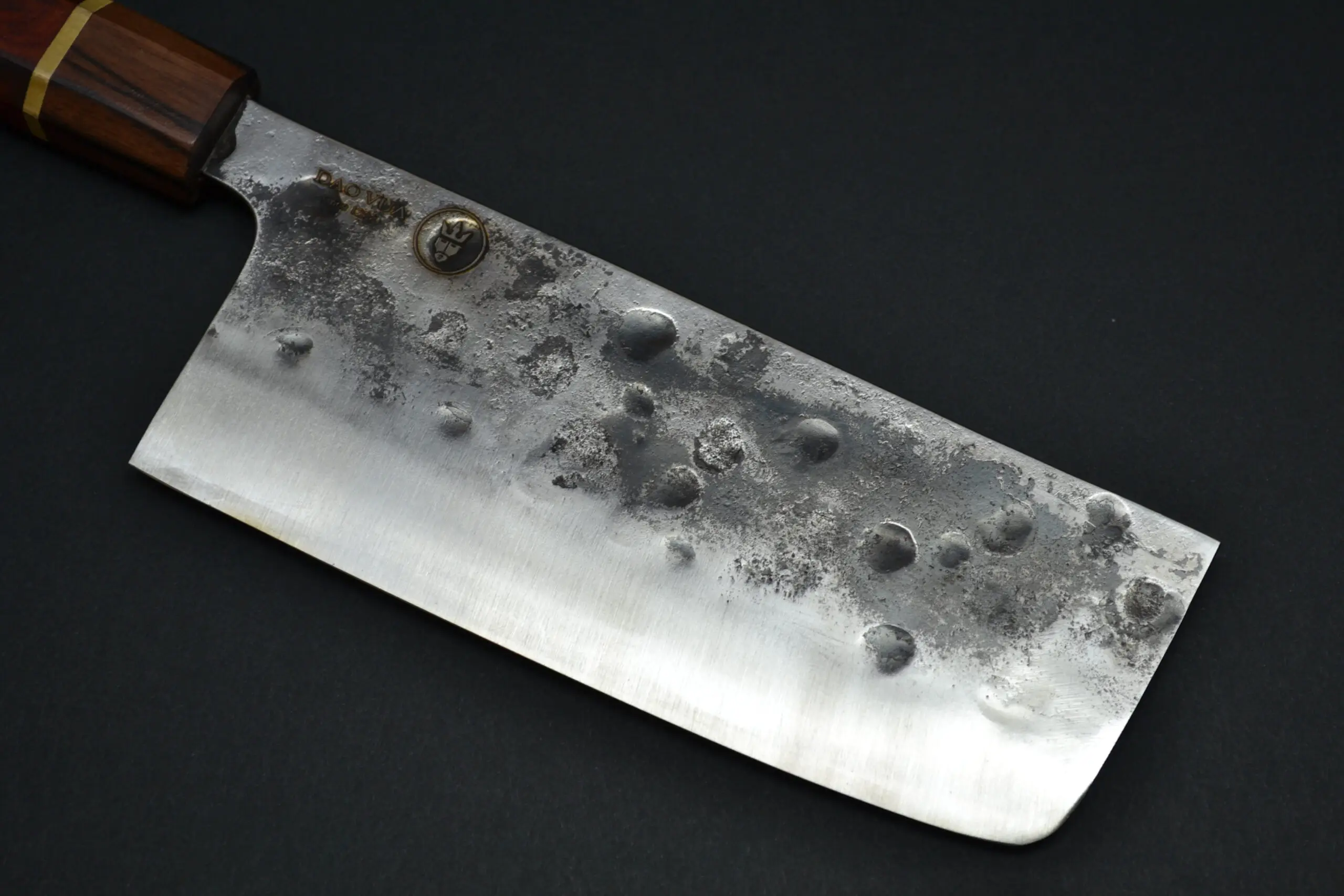 Dao Vua New Series V3 52100 Hammered Knives Hand Carbon Steel