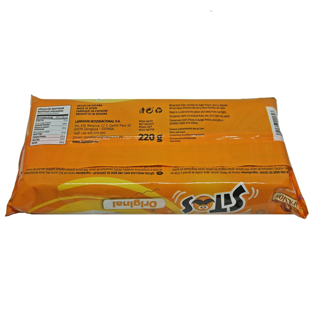 Super viviga milk flavor chocolate coated layer cake