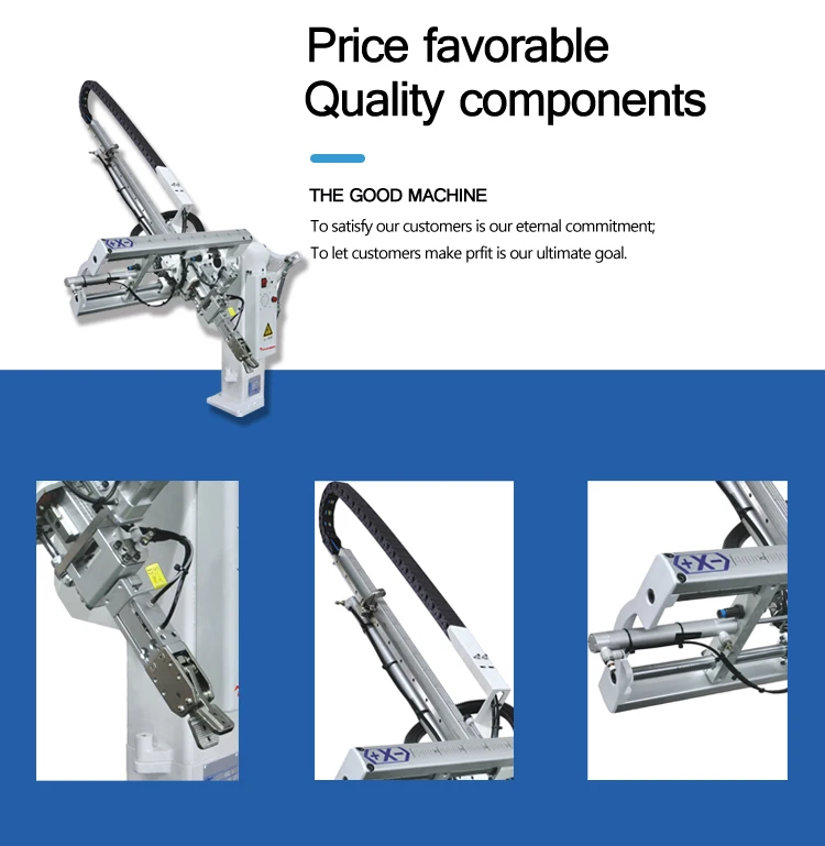 Industrial Robot Arm Sprue Picker for Injection Molding Machine