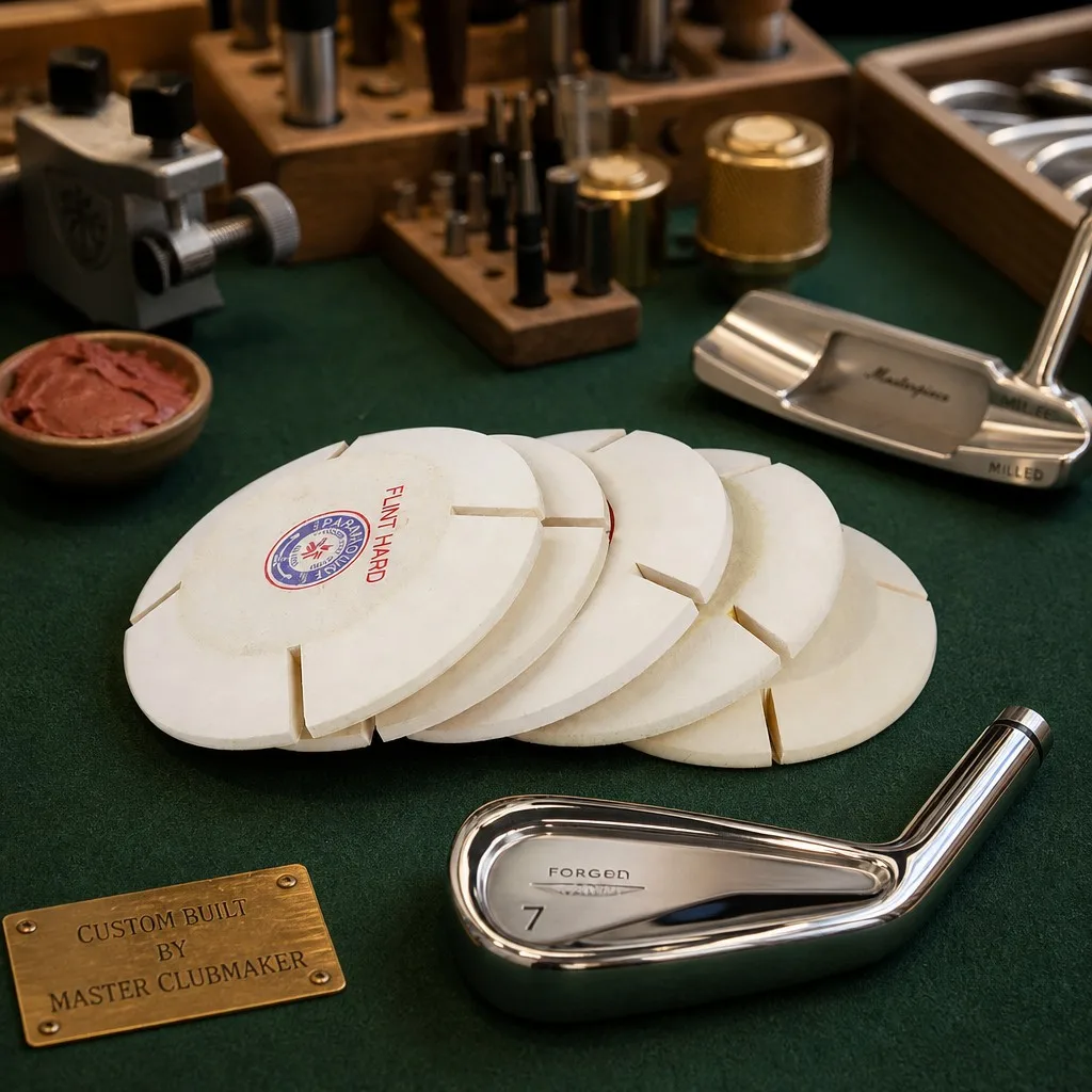 Paramount Flint Hard Split Lap Disc for Golf Club Iron Head Polishing