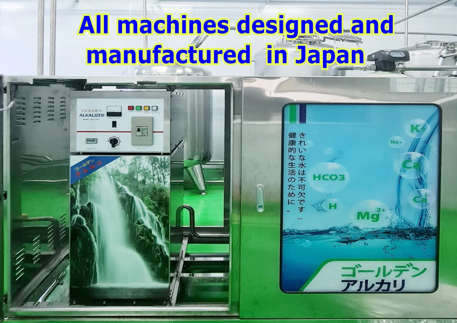 Ga1300 Alkaline Water Ionizing System Industrial Ionizer For Enhanced