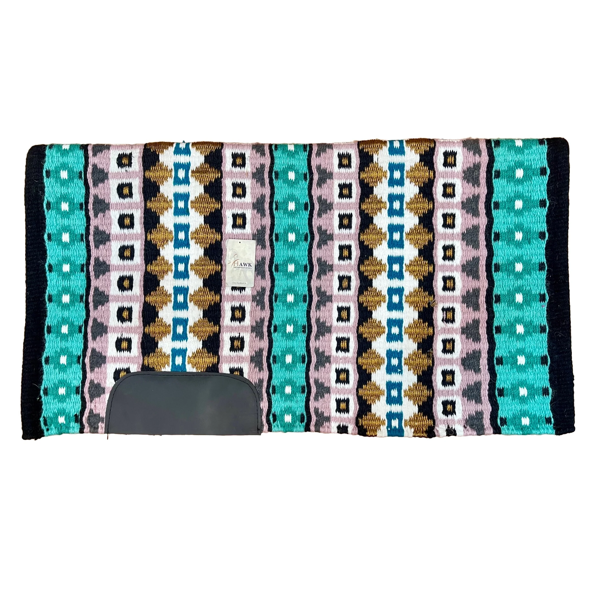 Premium Quality Horse Western Saddle Blanket Genuine New Zealand Wool