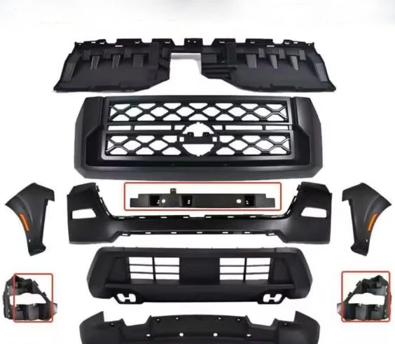 Tovární dodávka náhradních dílů – přední nárazník, karosérie, sada nárazníků pro automobily, díly D41 Next Gen pro pick-upy Nissan Frontier (2022–2024)