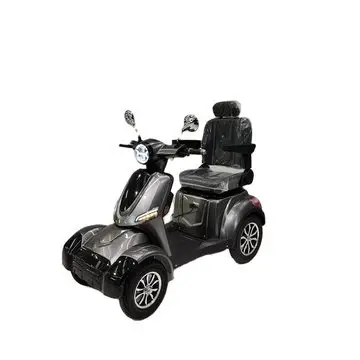 DOTMALL 1000W 25km/h E-Quad 60V30AH Elektromobil Seniorenmobil Handicapped Scooter Mobility Battery Black 150kg Load