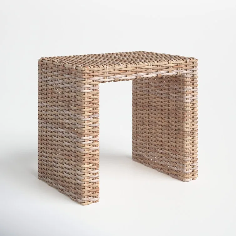 High Quality Rattan Side Table Home Furniture Natural Wicker Rattan End Table Living Room