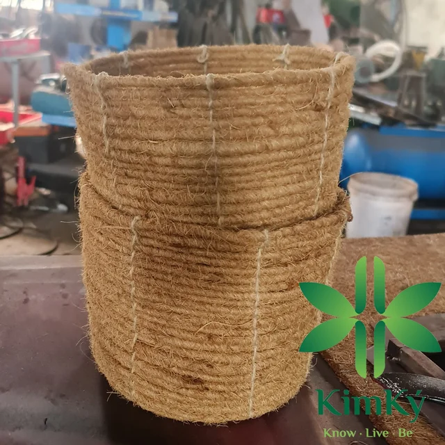 2024 Vietnam New Product Coconut Wicker Flower/storage Basket For