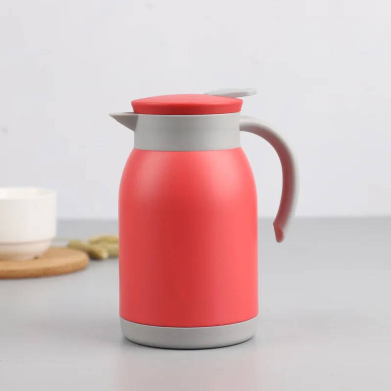 Matte Finish Water Pitcher in Pure White, Nordic Design for Home Decor and Daily Beverage Serving