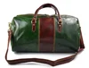 Dark Green and Maroon
