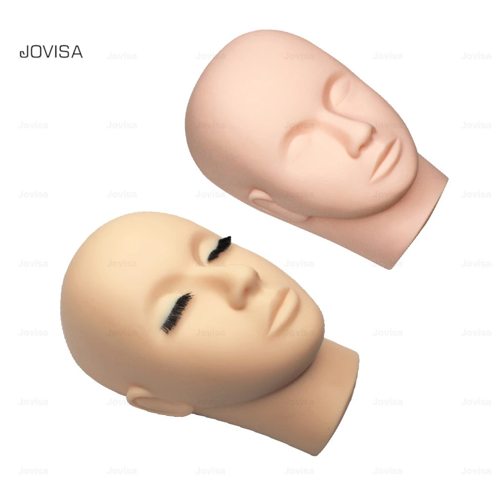 Инструмент для наращивания ресниц JOVISA | Голова манекена с
