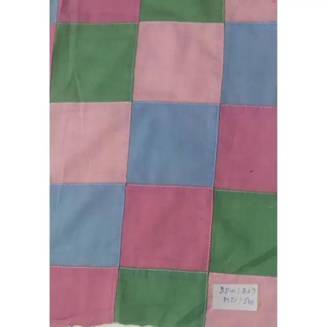 2024 натуральная Органическая клетчатая ткань окрашенная 100% хлопчатобумажная тканая текстильная мадра для девочек рубашки платья сумки лоскутные проекты