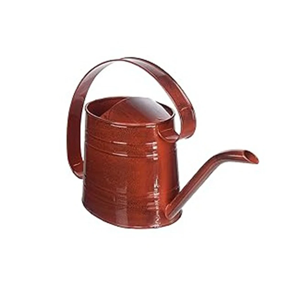 Standard Look Metal Red Color Handmade Designer Wholesale Watering Can
