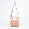 stripped pink and natural