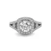 14K White Gold