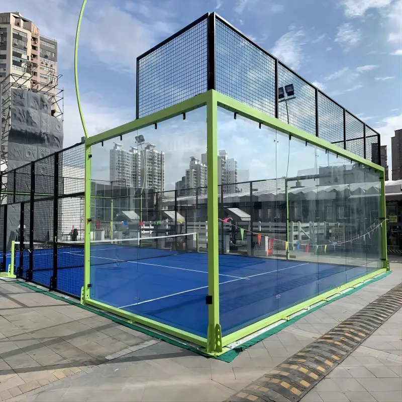 Padel Court With Roof Outdoor Padel Court Rain Roof Custom Padel Tennis ...