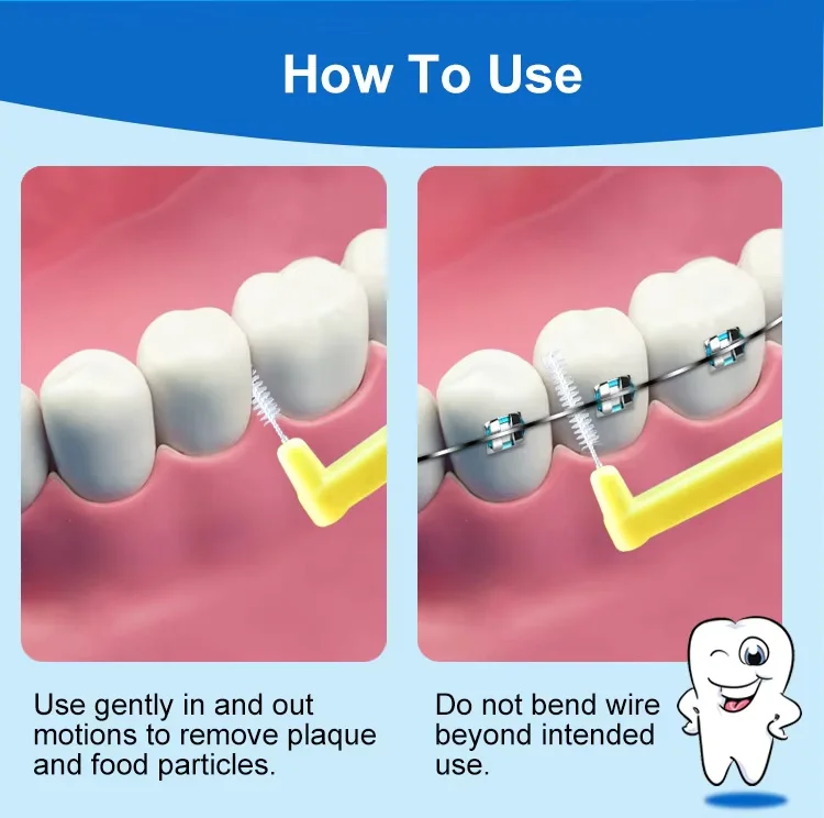 Brush Interdental Tooth Cleaning and Makeup Brush Tool Correction for ...