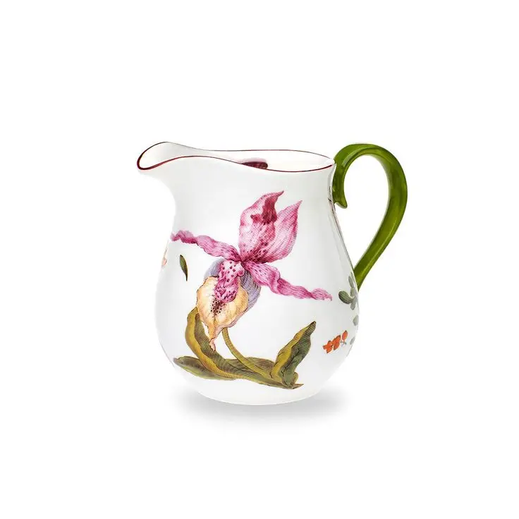 DURABILITY  Classic Design Polyester Resin Water Jug Resin Texture with Aqua Apricot Swirl Pattern for Kitchen Christmas Gifts