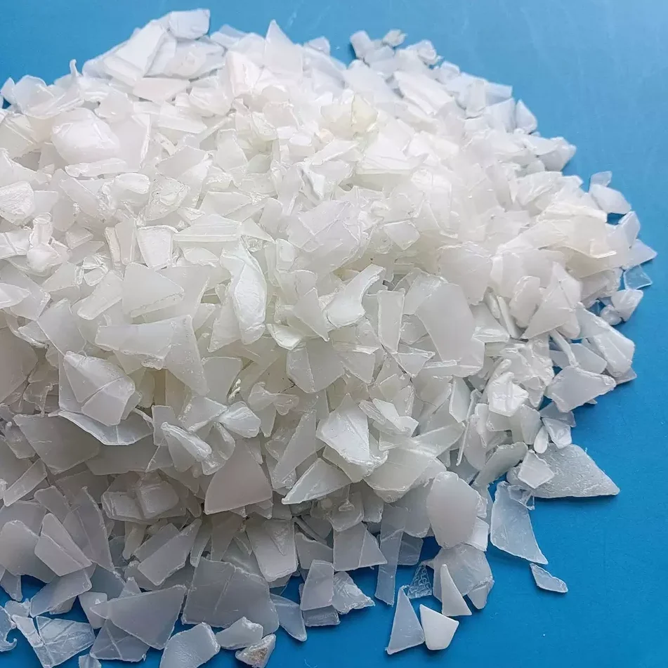 Milk White Post-consumer Pcr-hdpe Crushed Material Recycle Milk Bottles ...