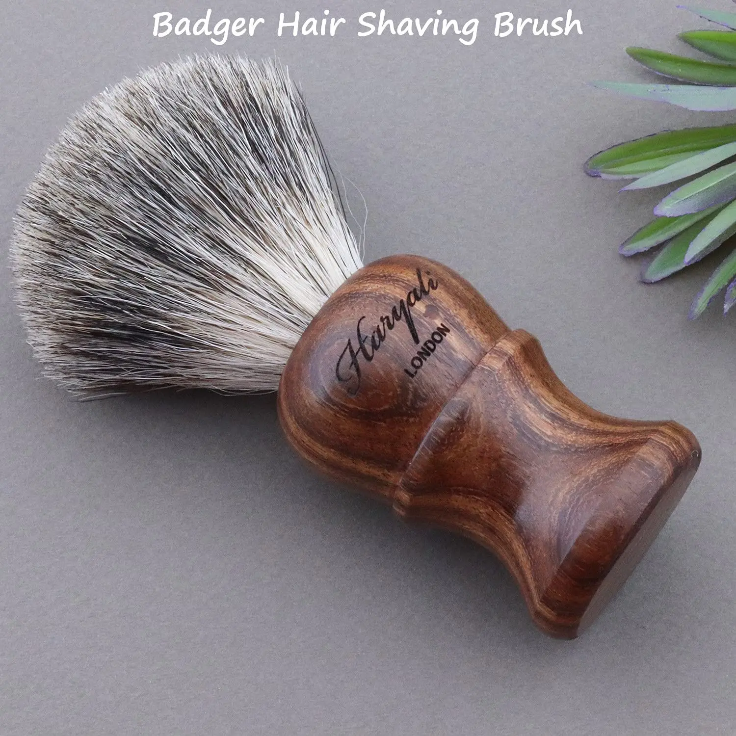 Набор для бритья Haryali London деревянный набор бритвенный станок глубокого кисть барсука миска