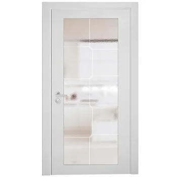 Aluminum Framed Glass French Flush Doors Exterior Doors Narrow Framed Casement Doors