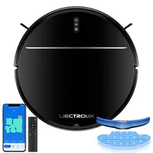 Liectroux M7S Pro Smart Robot Vacuum Cleaner 2-in-1 Sweep & Mop, Strong Suction, Gyro Navigation, APP Control
