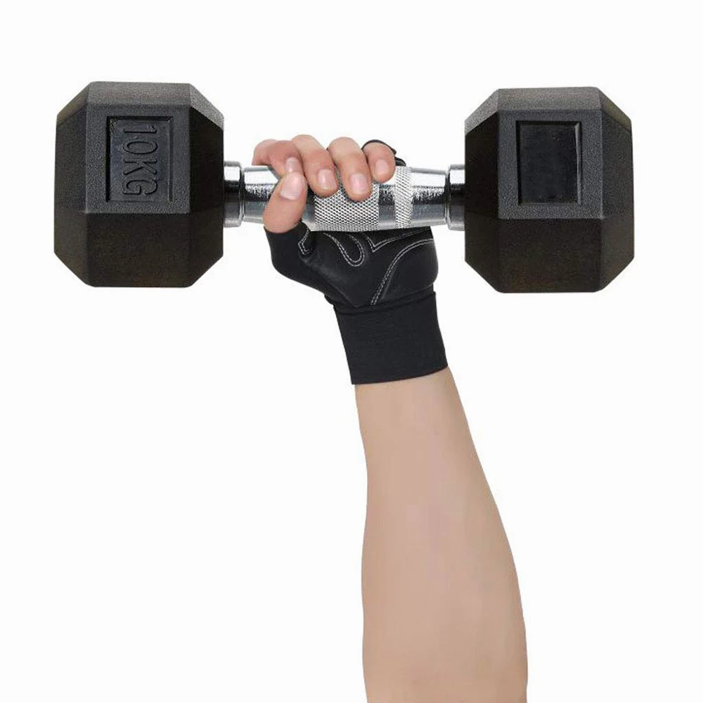 Bodybuilding And Gym Gloves With Wrist Support Durable Weightlifting