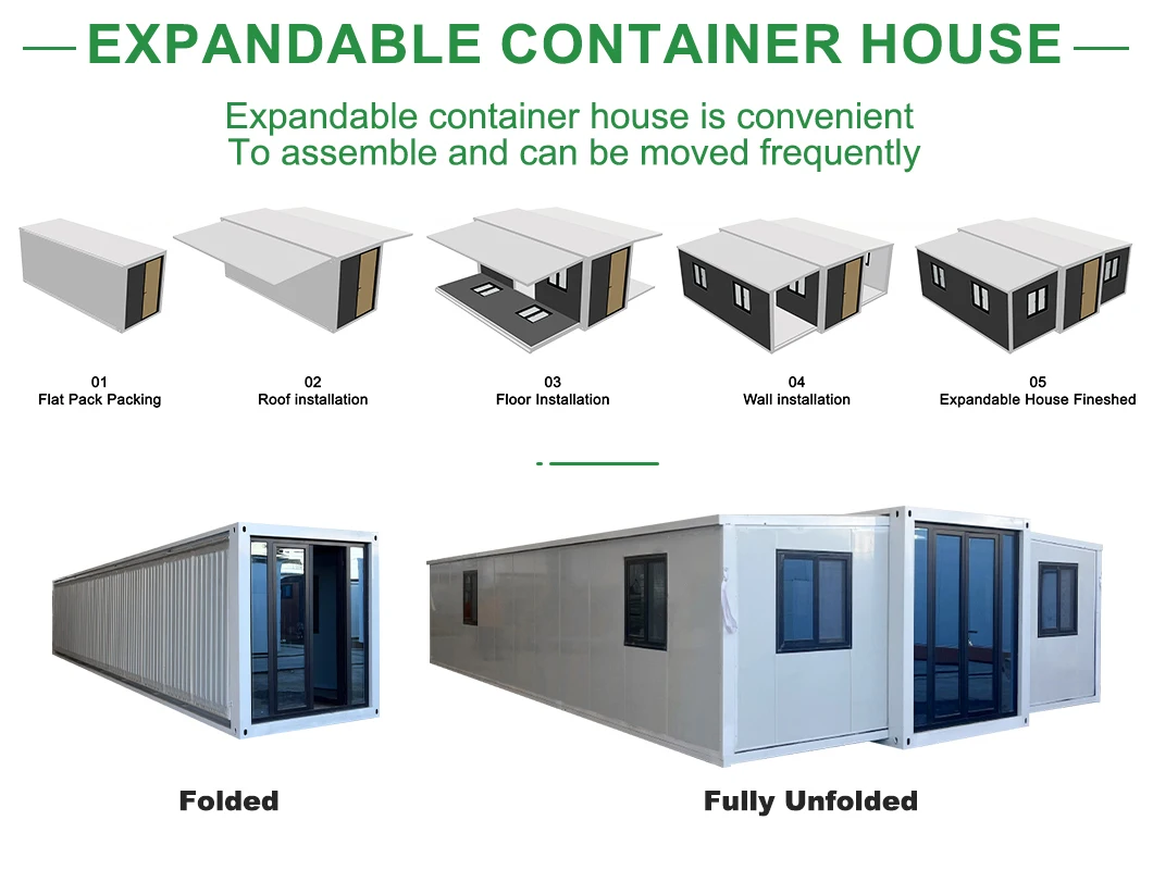 40ft Mobile Expandable Container House 40ft Mobile Expandable Container House